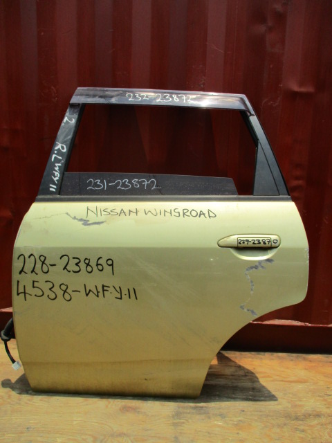 Used Nissan Wingroad DOOR SHELL REAR LEFT